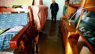 Potvynis Albanijos pietvakariuose