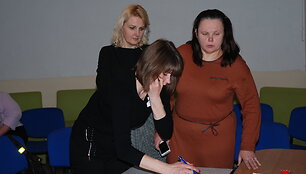 Rinkimų rezultatų laukimas Tel&scaron;iuose
