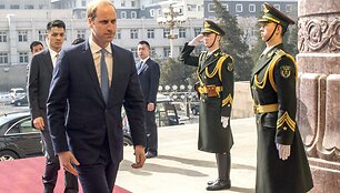 Didžiosios Britanijos princas Williamas Kinijoje