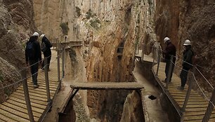 El Caminito del Rey takas