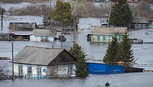 Potvynis Omsko srityje 
