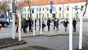 Durų instaliacija - Jovita Laurukėnaitė, Diana Po&scaron;kienė