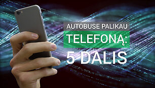 Autobuse palikau telefoną: 5 dalis