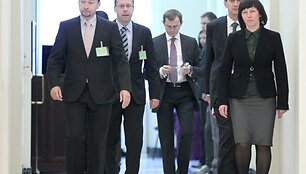 Prekybos tinklų vadovų priėmimas