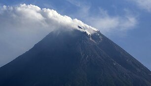 Mount Merapi ugnikalnis