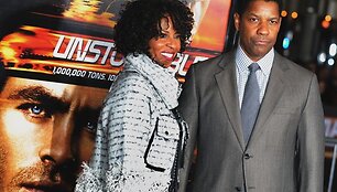 Pauletta Pearson ir Denzelis Washingtonas 