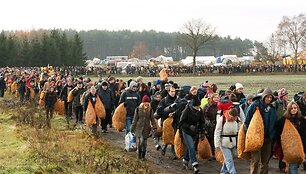Protestuotojai