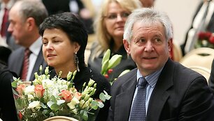 Apdovanojimų ceremonijoje