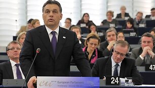 Vengrijos ministras pirmininkas Viktoras Orbanas