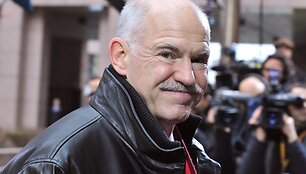 Graikijos ministras pirmininkas George'as A. Papandreou