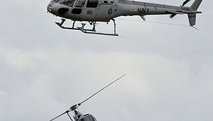 Australijos karinio laivyno sraigtasparnių pasirodymas