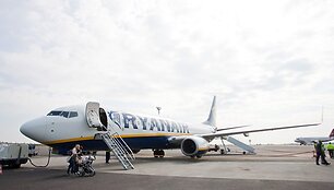&bdquo;Ryanair&ldquo; kompanijos lėktuvas
