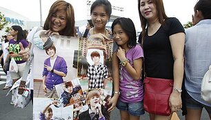 Justino Bieberio gerbėjos, kurios save vadina &bdquo;Beliebers&ldquo;