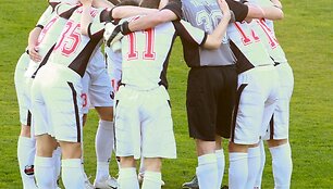 Marijampolės futbolininkai prarado ta&scaron;kus.