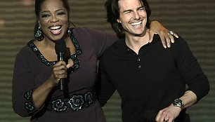 Oprah Winfrey ir Tomas Cruise'as