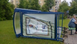 Utenoje nuversta stotelė
