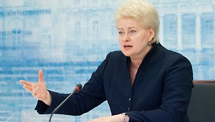 Lietuvos prezidentė Dalia Grybauskaitė