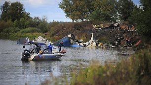 Šalia Jaroslavlio sudužo lėktuvas Jak-42, į Minską skraidinęs vietos ledo ritulio komandą „Lokomotiv“.