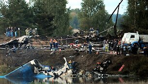 Rusijoje sudužo lėktuvas Jak-42