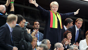 Lietuvos prezidentė Dalia Grybauskaitė
