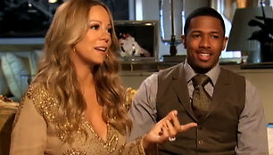 Mariah Carey su savo vyru Nicku Cannonu