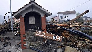 Nuolaužos Brugnato mieste
