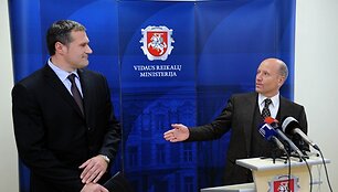 Virgilijus Alekna ir Raimundas Palaitis