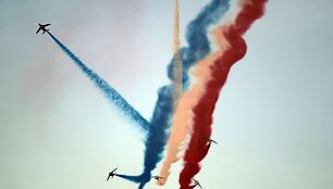 Prancūzijos pilotų pasirodymas