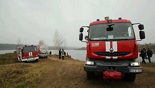 Ugniagesių gelbėtojų pratybos