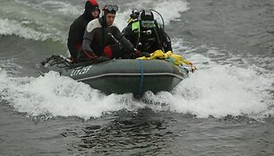 Ugniagesių gelbėtojų pratybos