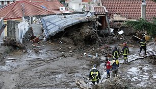 Purvo nuošliaužos padariniai Italijoje