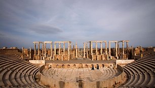 Leptis Magna senovinis miestas