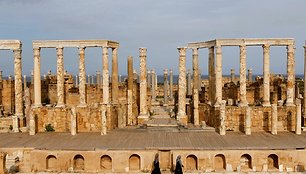 Leptis Magna senovinis miestas