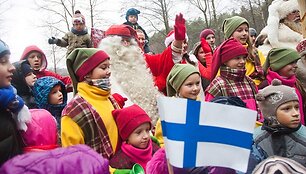 Kalėdų Senelis Joulupukis i&scaron; Suomijos