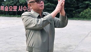 Šiaurės Korėjos lyderis Kim Jong-Ilas