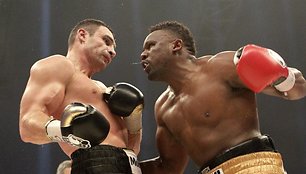 Vitalijus Kličko ir Dereckas Chisora