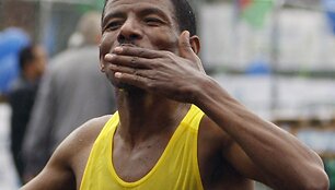 H.Gebrselassie&lsquo;as traukiasi i&scaron; didžiojo sporto