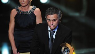 J.Mourinho atiteko geriausio &scaron;ių metų trenerio titulas