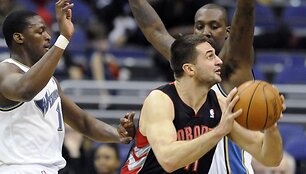 Linas Kleiza pelnė 11 ta&scaron;kų