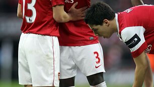 Robinas van Persie susižeidė per Anglijos taurės finalą.