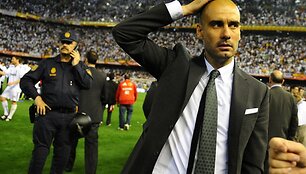 Josepas Guardiola po pralaimėjimo finale.
