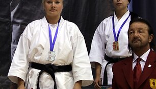 Natalija Artiomova i&scaron;kovojo sidabro medalį.