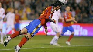 Ispanijos futbolininkai žaidė draugi&scaron;kas rungtynes