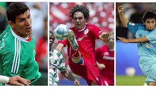 Suspenduoti penki Meksikos futbolo rinktinės žaidėjai