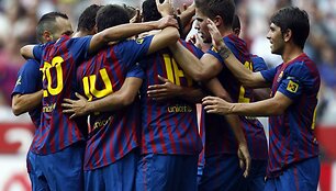 Barselonos futbolininkai pateko į finalą