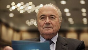 FIFA Prezidentas Josephas Blatteris