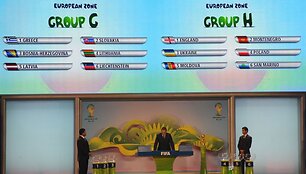 Lietuva pateko į G grupę
