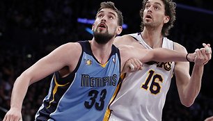 Pau ir Marcas Gasoliai NBA lygoje