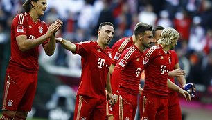 Franckas Ribery su komandos draugais iškovojo solidžią pergalę