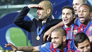 Barselonos futbolininkai triumfavo Pasaulio klubų taurės turnyro finale